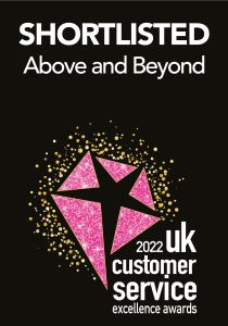 Customer Service Award Finalist 2022 - The Home Insurer